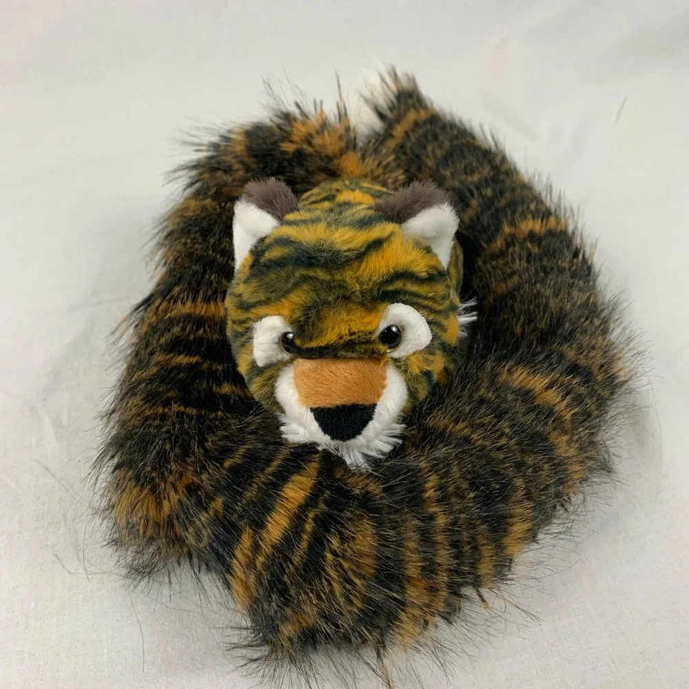 Striped Plush Tiger Tail for Kids